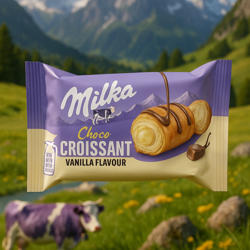 Milka Choco Croissant | Vanilla (50g)
