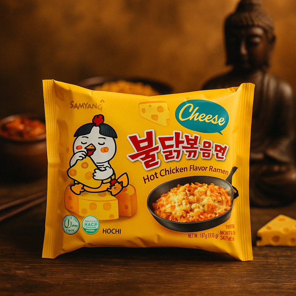 Buldak Ramen | Cheese flavour (140g)