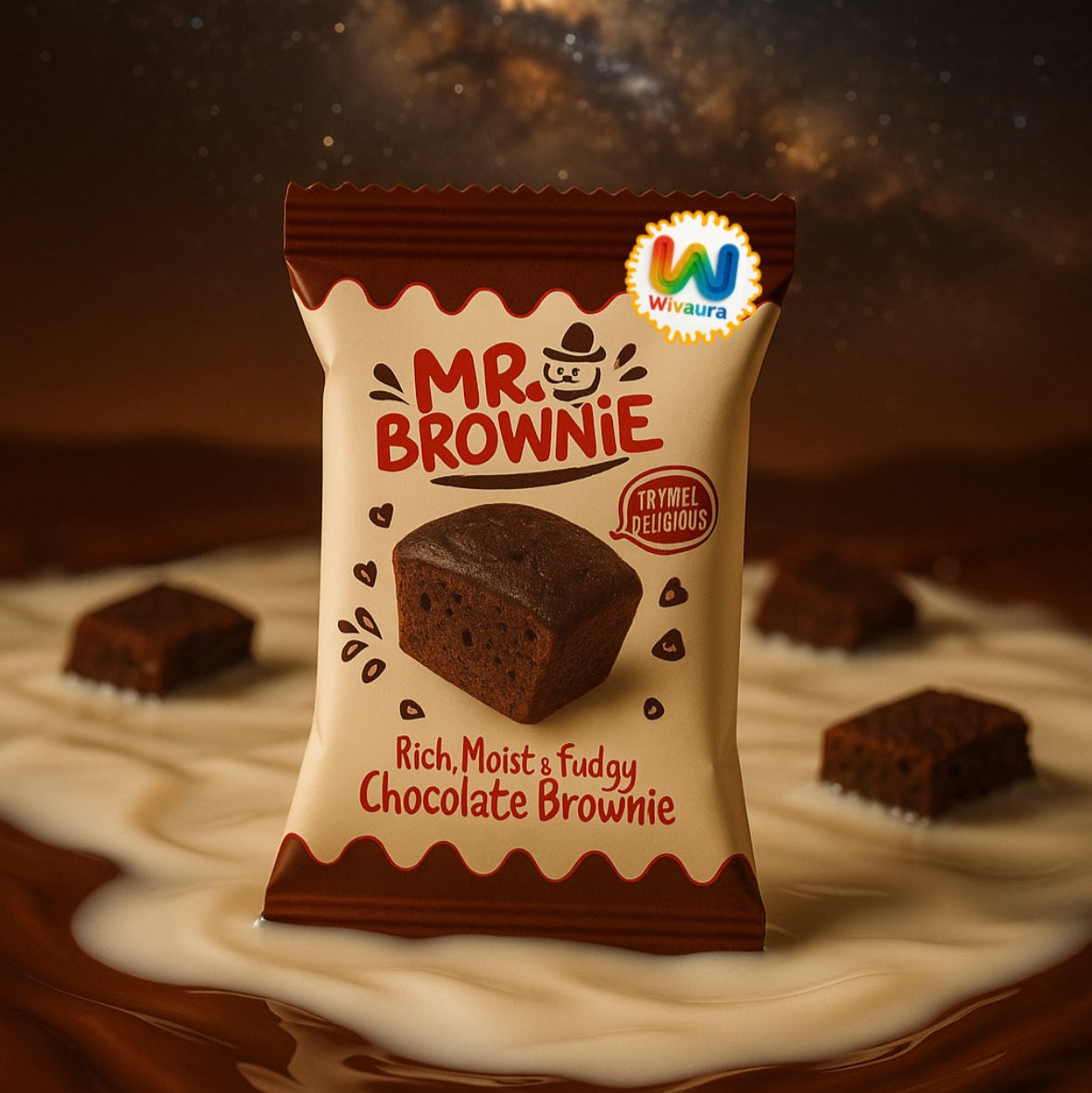 Mr. Brownie | Chocolate Brownie (25g)