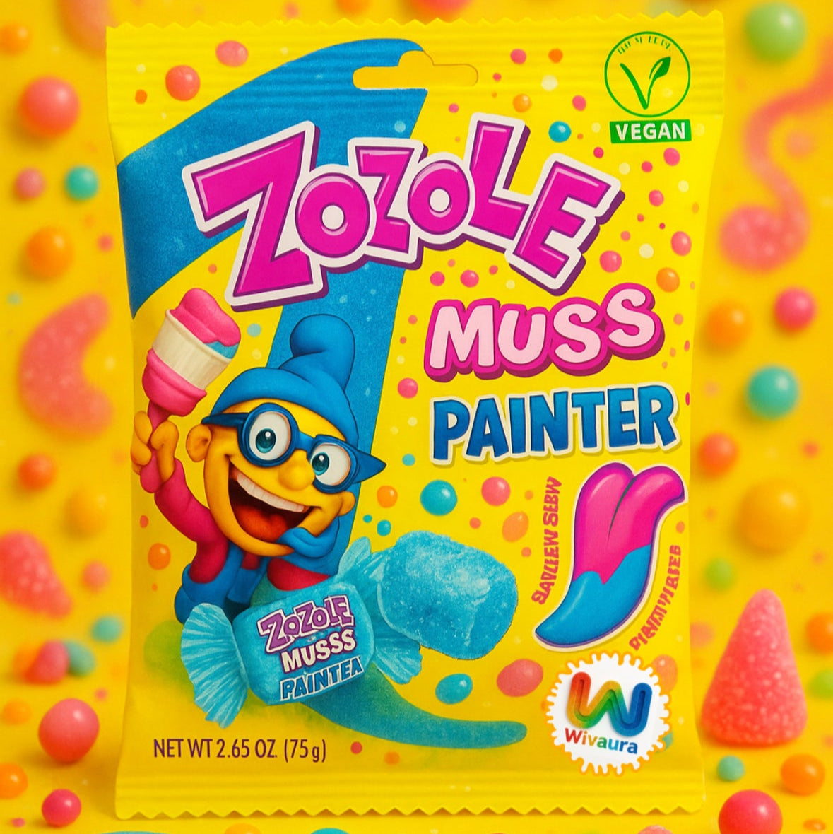 Zozole Musss Painter | Málna (75g)