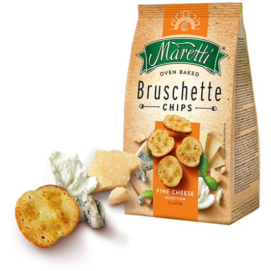Maretti Bruschette Chips – Selecție delicioasă de brânzeturi