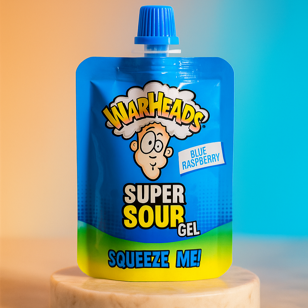 Warheads | Super Sour Gel Bue Raspberry (20g)