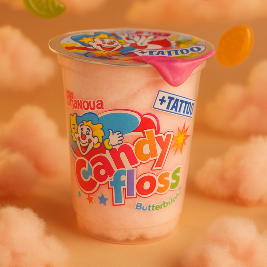 Candy Floss | Vattacukor Pohárban Tetoválással (20g)