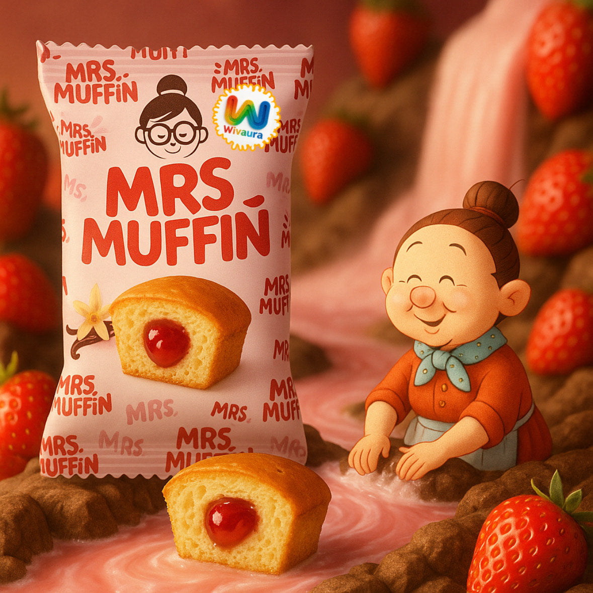 Mrs. Muffin | Epres Muffin (25g)