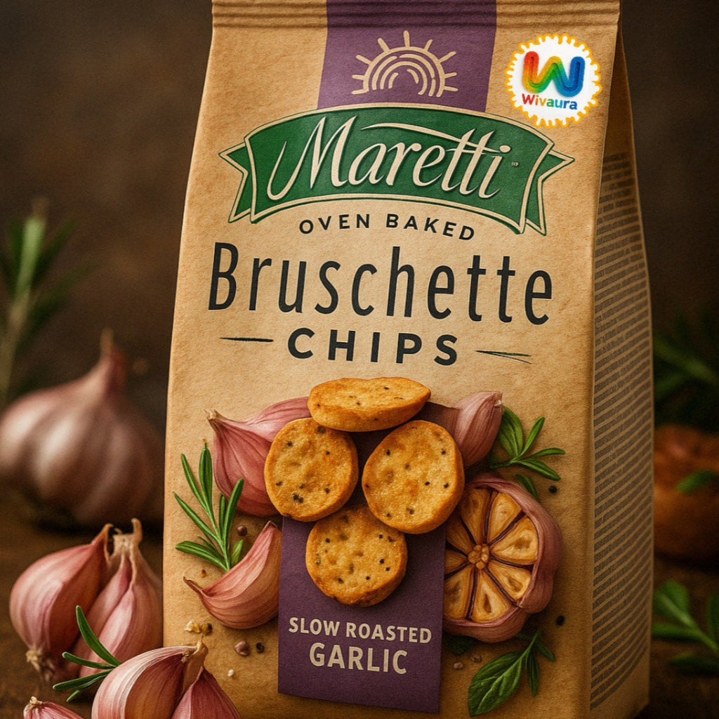 Maretti Bruschette Chips | Fokhagyma (70g)